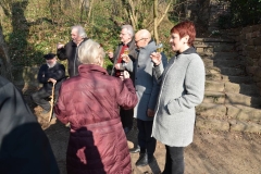 Strahlender Sonnenschein und ein kühler Schluck Robbergwein ...