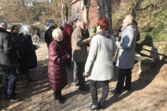 Die Sanierung des Weintores findet einen würdigen Ausklang.