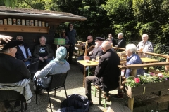 ... findet der Frühschoppen erst am Nachmittag seinen Ausklang.