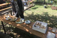 Der Rundgang führt unweigerlich auch am Kuchenbuffet vorbei.