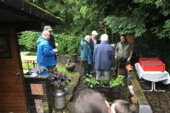 Die Besucher ließen sich durch die Wetterprognose nicht abhalten.