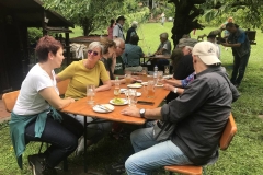 ... blieb es trocken bis kurz vor Ende der Veranstaltung.