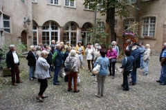 Dank des Tages der offenen Tür konnten auch verborgene Innenhöfe besichtigt werden.