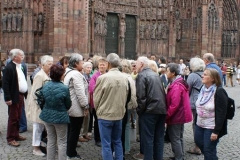 Das Straßburger Münster bildet den Abschluß ...