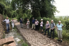 Einen Schwerpunkt bildeten die Trockenmauern: Herkunft - Konstruktion - Funktion.