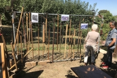 Besucher rätseln über manche Gegenstände, ...