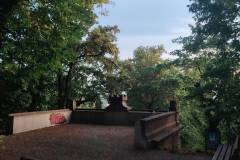 Das Dach des Wasserreservoirs als neues Domizil.