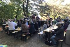 Zum Herbst-Frühschoppen finden sich noch einmal zahlreiche Gäste ein.